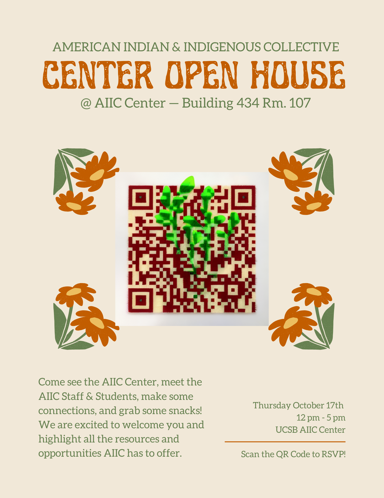 AIIC Open House Flyer